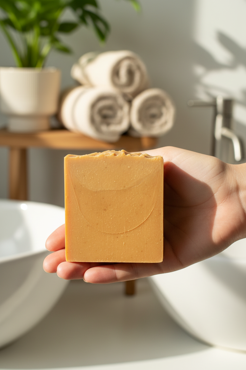 Turmeric Honey Natural Soap – Brighten, Hydrate & Nourish Skin