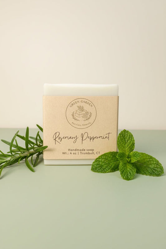 Rosemary & Peppermint Natural Soap – Refresh, Cleanse & Revitalize Skin