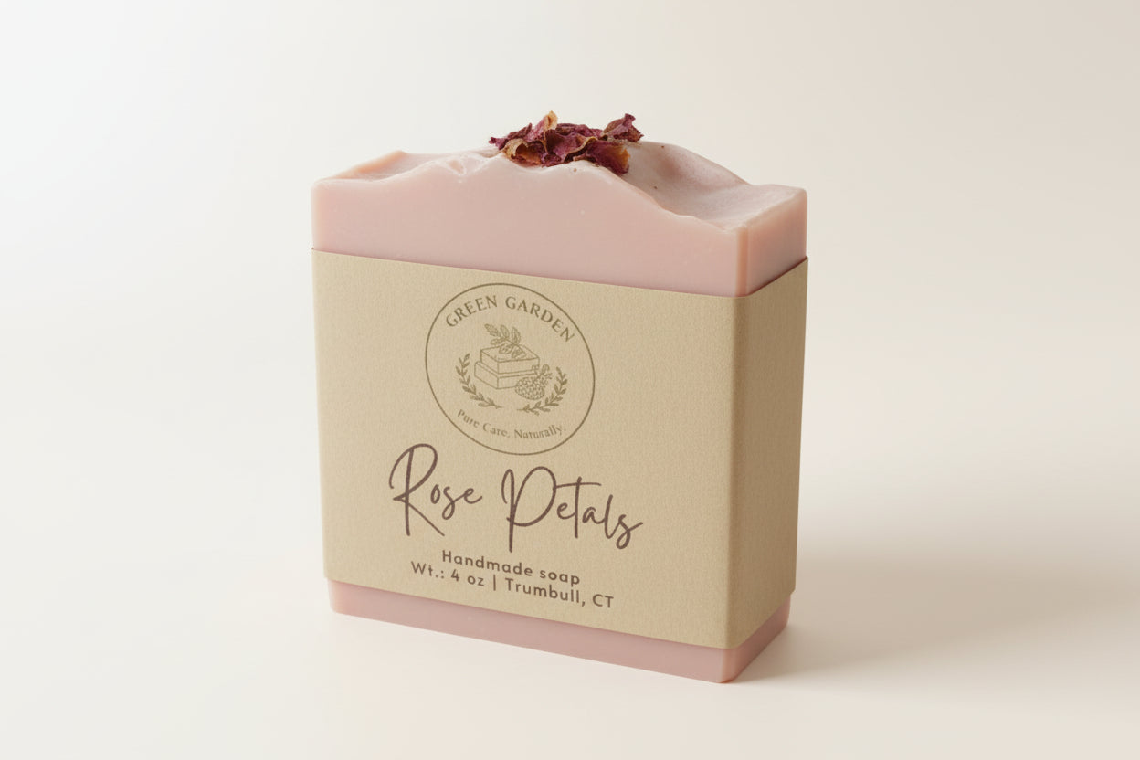 Rose Petal Natural Soap – Hydrate, Soften & Revitalize Skin