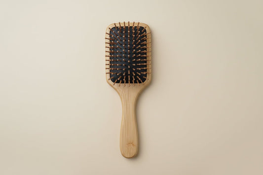 Eco-Friendly Bamboo Hair Brush – Gentle on Hair & Scalp