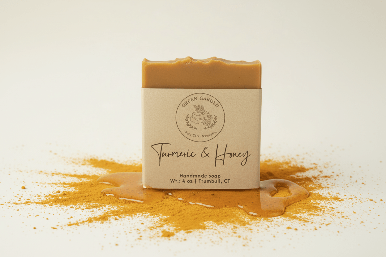 Turmeric Honey Natural Soap – Brighten, Hydrate & Nourish Skin